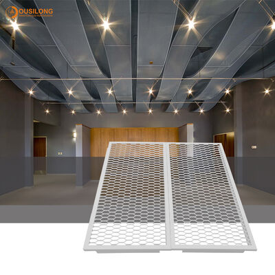 Minimum Qty 300 Square Meter Perforated Aluminum Mesh Ceiling Ideal for Acoustic Performance and Airflow Management in Commercial Spaces