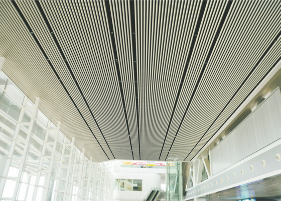 Aluminum tubular Linear Metal Ceiling