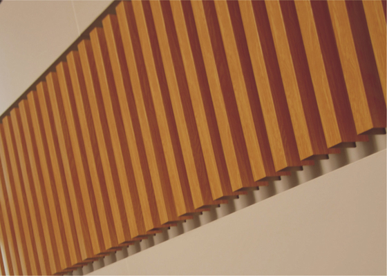 False Strip Linear Indoor Metal Ceiling Panels Aluminum For Building Decorative Material