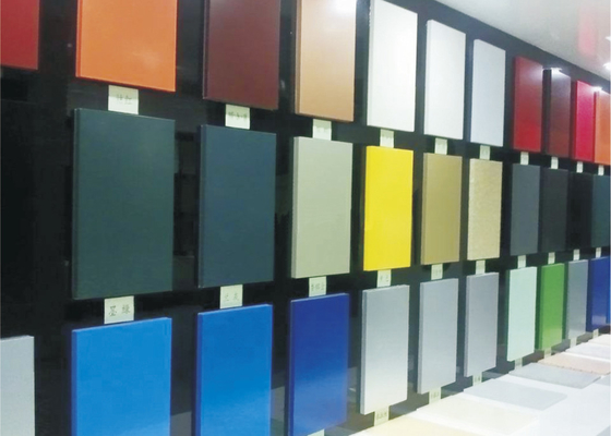 Colored Aluminum Honeycomb 4 x 8 Panel For municipal buildings facades , GB / T28001-2011