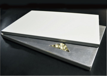 Building Facades Decorative Material Aluminium Honeycomb Composit Panel Windproof for Museum Opera