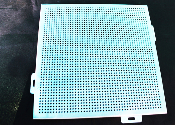 300 x 300 Metal Perforated Ceiling Acoustic Suspended Ceiling Tiles Plate With roll coating