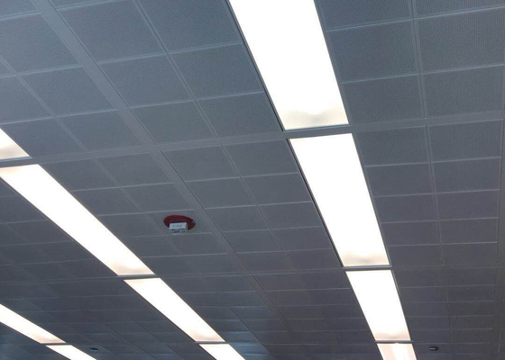 1'×1' White Color Perforation Φ2.3 Clip In Ceiling For Office Building