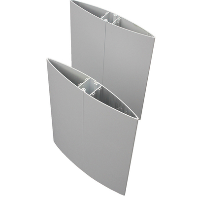 PVDF Coated Exterior Wall Aluminum / Aluminium Sun Shade Panel System For Commercial Building