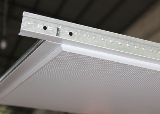 600 x 600 Fireproof Acoustic Aluminum Perforated Ceiling panel for ...