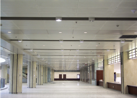 Sound Absorption and Noise Reducing Commercial Ceiling Tiles with perforation
