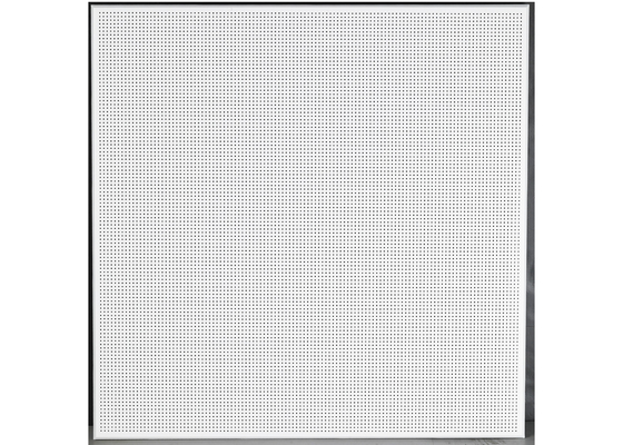Geometric Pattern Perforated Metal Ceiling tiles / Decorative Lay on Ceiling with Tee bar