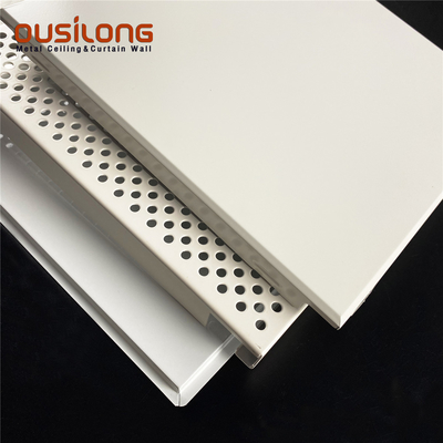 Square Suspended 500*500 Perforated Building Wall Ceiling