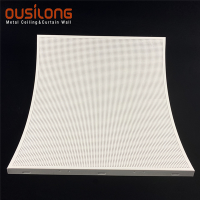 0.5mm Acoustic Flat Clip In False Ceiling For Decoration