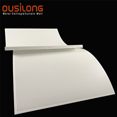 Custom White Metal 24” X 48”Plank Ceiling Tiles