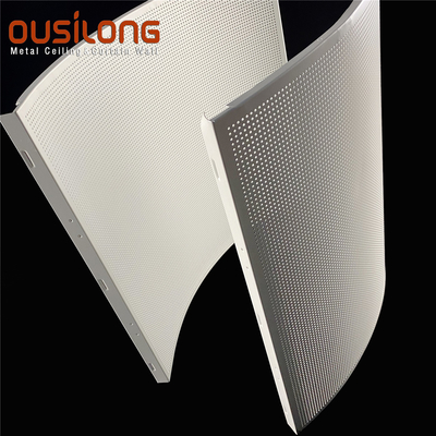 Custom White Metal 24” X 48”Plank Ceiling Tiles