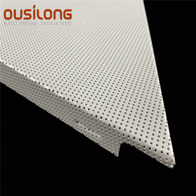 Perforated Square Suspended Interior Metal Ceiling