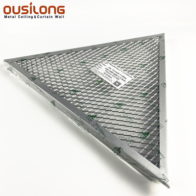 Sound Reduction Clip In Ceiling Panels With Triangle Pattern
