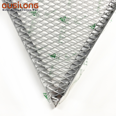 Polygonal Shape Suspended Aluminum Acoustic Ceiling Panels