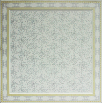 Residential Metal Artistic Ceiling Tiles , Ceiling Decorative Panel for Home