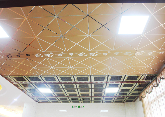 Office Building Drop Artistic Ceiling Tiles for Integrated Ceiling