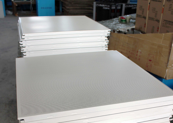 High End Steel Perforated Acoustic Ceiling Tiles for Lay on Suspend Ceiling