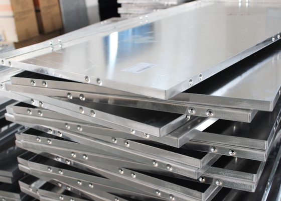 Profile Aluminum Wall Panels for Building Cladding , Concealed Aluminium Solid Panel