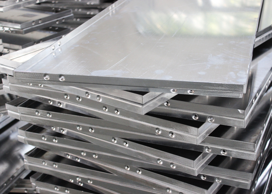 Profile Aluminum Wall Panels for Building Cladding , Concealed Aluminium Solid Panel