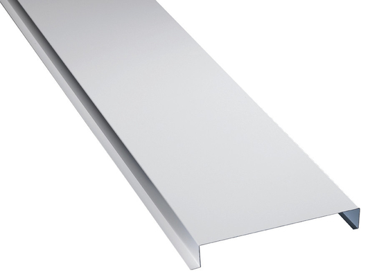 Suspended Kitchen Aluminium Strip Metal Ceiling / Concealed Grid / Ceiling
