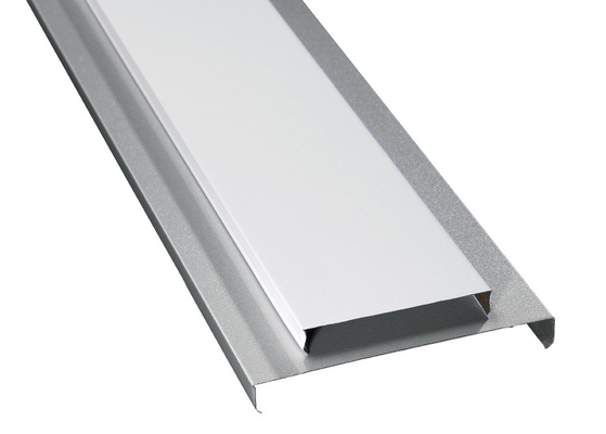 Decorative Aluminium Strip Ceiling U 15 , U 85 , U 135 Galvanized Steel Chanel Carrier
