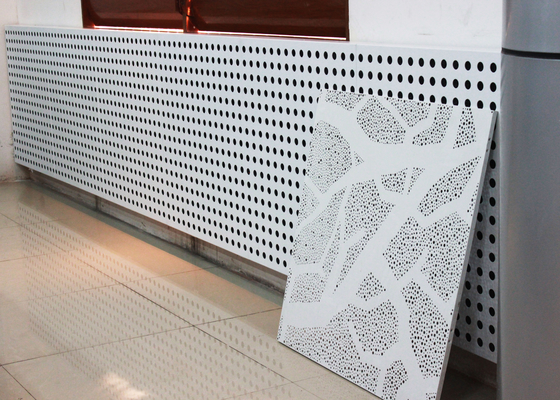 High strength Perforated Aluminum Wall Panels with Accoustical Backing