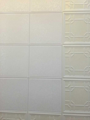 Artistic Aluminum Alloy Home Ceiling Panels With Flower Pattern