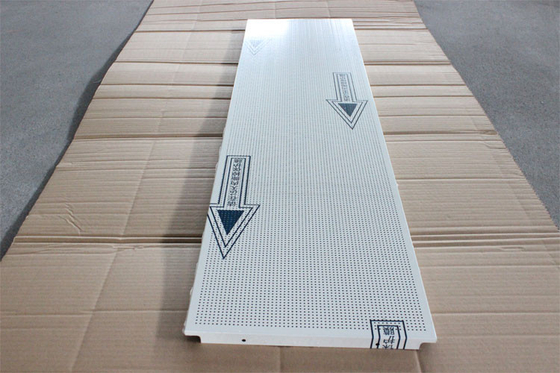 Fireproof Acoustic False Ceiling White Perforated Aluminum SGS Test