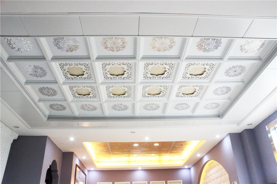 0.6mm Aluminum Drop Ceiling Panels For Living Room Decoration