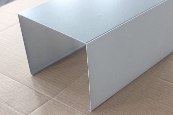 U Section Aluminum Building Decoration Material Powder Coated