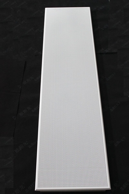 ISO Certificated Clip In Ceiling Panel White Powder Coated Rust Proof
