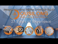 3D aluminum Solid Panel